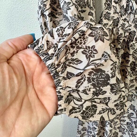 Free People Forever Timeless Soulmate Flowy Bohemian Jumpsuit W/ Back Cut Out S - Picture 5 of 16